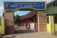 Sekolah Dasar Negeri 1 Sambelia Kecamatan Sambelia Lombok Timur. (Ong)