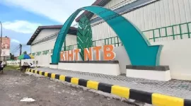 KIHT NTB di Eks Pasar Paok Motong yang diwacanakan berubah nama.