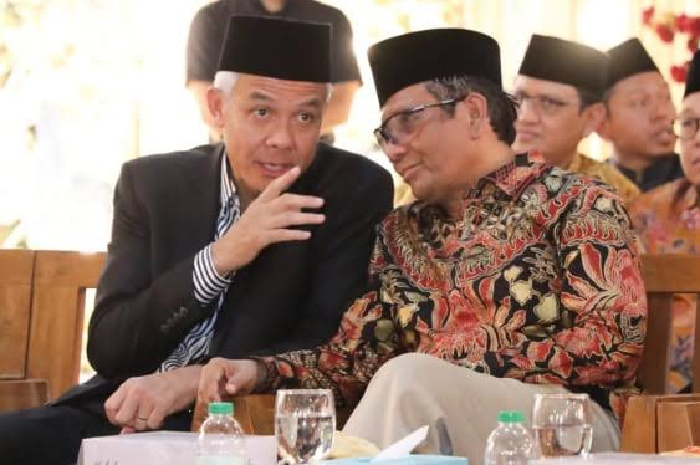 Pasangan Calon Presiden dan Cawapres, Ganjar Pranowo-Mahfud MD. (Foto: Istimewa/Lombokini.com).
