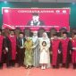 Ketua PBNW bersama Ummuna Hj St Raihanun Zainuddin AM,  tokoh penting lainnya dan 9 Guru Besar UIN Satu Tulungagung. (foto/istimewa)