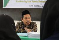 Wakil Rektor Institut Agama Islam Hamzanwadi (IAIH) Pancor, Dr. H. Abdul Hayyi Akrom, M.MPd,. (sumber:istimewa)