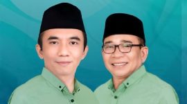 Bakal calon bupati dan bakal calon wakil bupati Lombok Timur, HM Syamsul Luthfi - H Abdul Wahid. (Foto : Harianlombok.com).