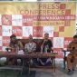 Konferensi pers Alunan Budaya Pringgasela, Kabupaten Lombok Timur. (sumber: lombokini.com)