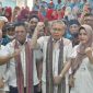 Momen setelah pelantikan Tim Pemenangan dan Pengukuhan relawan Lombok Timur Smart Wilayah Dapil I. (sumber: istimewa)