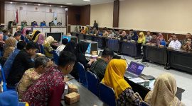 Rapat koordinasi dalam rangkaian acara Harganas ke-31 di Lotim akan ada berbagai kegiatan menarik. (foto: ong)