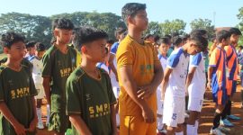 Seleksi Gala Siswa Indonesia (GSI) tingkat Kabupaten Lombok Timur di Lapangan Porda Selong. (foto:ong)