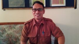 Kepala Bidang Pencegahan, Pengendalian Penyakit dan Kesehatan Lingkungan (P3KL) Dinas Kesehatan Lombok Timur, Budiman Satriadi. (foto:ong)