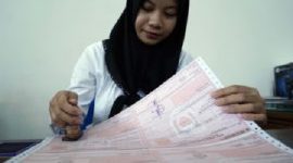 Petugas Bidang PBB P2 Bapenda Lombok Timur. (sumber: istimewa)