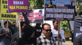 Masyarakat Bagian Selatan Lombok Timur Butuh Air Bersih, Potensi Mata Air Ambung Diharapkan. (Foto: Lombokini.com).