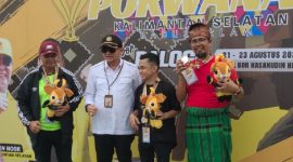 NTB raih medali pertama di Porwanas Banjarmasin 2024. (Foto: Lombokini.com/Istimewa).