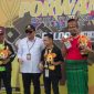 NTB raih medali pertama di Porwanas Banjarmasin 2024. (Foto: Lombokini.com/Istimewa).