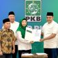 PKB Beri SK Dukungan ke Rohmi-Firin, Jazilul : Insya Allah akan Menang. (Foto: Lombokini.com/Istimewa).