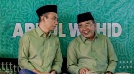 Bakal calon Bupati dan Wakil Bupati Lombok Timur 2024, H. M. Syamsul Luthfi - H. Abdul Wahid. (Foto: Lombokini.com)