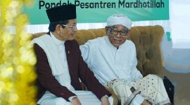 Menang Sebut Banyak Alumni Pesantren Berkontribusi untuk Bangsa . (Foto: Lombokini.com/Istimewa).