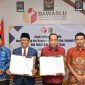Pemkab Lombok Timur Hibahkan Aset Bangunan ke Bawaslu. (Foto: Lombokini.com).