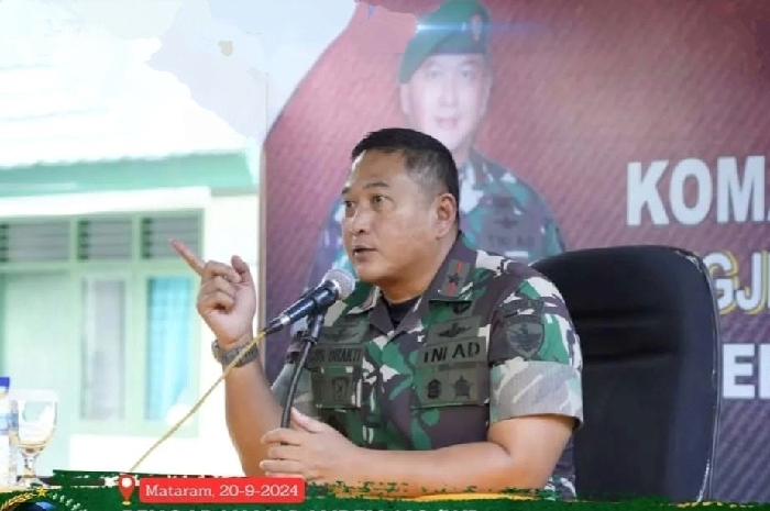 Brigjen TNI Agus Bhakti. (Foto: Lombokini.com/Istimewa).