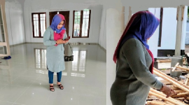 Istri Wakil Bupati Lombok Timur Tinjau Kesiapan Pendopo 2, Kecewa Temukan Banyak Kekurangan. (Foto: Lombokini.com).