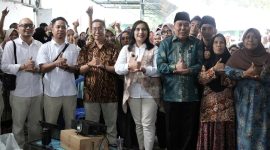 DPR RI dan BGN Gelar Sosialisasi Program Makan Bergizi Gratis di Lombok Timur. (Foto: Lombokini.com).
