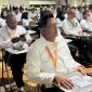 Bupati Lombok Timur, Haerul Warisin mengikuti materi dalam retret di Akmil Magelang, Rabu 26 Februari 2025. (Foto: Lombokini.com/Dok. Pribadi).