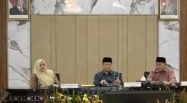 Gubernur dan Wakil Gubernur NTB Gelar Buka Puasa Bersama Perangkat Daerah, Bahas Visi Misi Makmur Mendunia. (Foto: Lombokini.com).