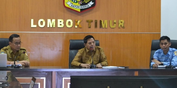 Bupati Lombok Timur H. Iron Tegaskan Pemerataan Akses Air Bersih dan Optimalisasi SPAM Pantai Selatan. (Foto: Lombokini.com/Kominfo).