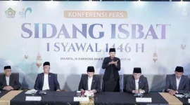 Kemenag Tetapkan 1 Syawal 1446 H Jatuh pada 31 Maret, Idul Fitri Serentak dengan Muhammadiyah. (Foto: Lombokini.com/kemeng.go.id).