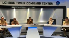 Wakil Bupati Lombok Timur dan TPID Hadiri Rapat Koordinasi Pengendalian Inflasi Secara Virtual. (Foto: Lombokini.com/Kominfo).