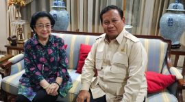 Prabowo dan Megawati Bahas Masa Depan Indonesia dalam Pertemuan Empat Mata. (Foto: Lombokini.com).
