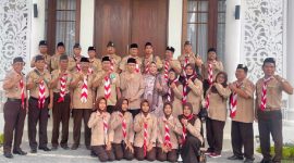 Wabup Edwin Ajak Pengurus Pramuka Lombok Timur Tingkatkan Peran di Masyarakat. (Foto: Lombokini.com).