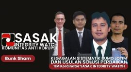 Gagal Sistemik di BUMD Lombok Timur! SIW Desak Audit Mendalam dan Reformasi Struktural. (Foto: Lombokini.com).