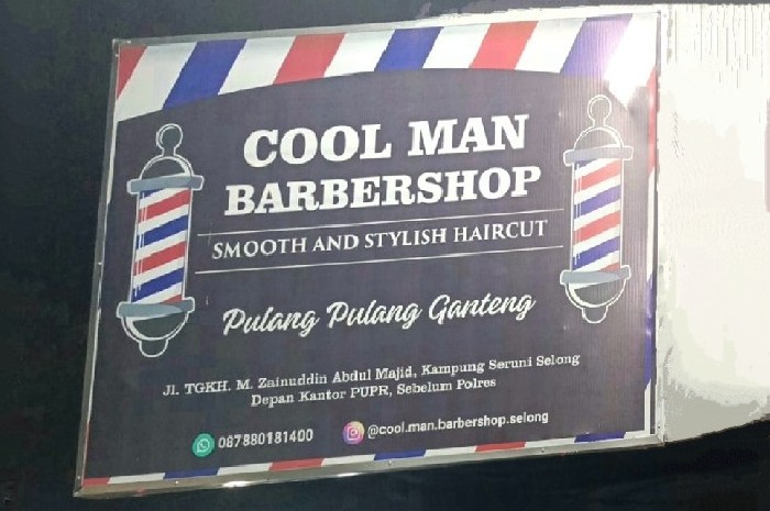 Dari Sawah ke Barber Shop: Pemuda Lombok Timur Buktikan Bisnis Cukur Bisa Sukses. (Foto: Lombokini.com).