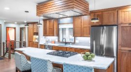 Desain Dapur Nuansa Rustic yang Dipadukan dengan Modern. (Foto: Lombokini.com/Rumah123).