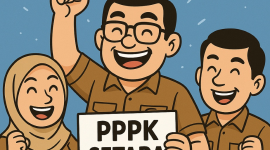 Kebijakan Baru Hapus Diskriminasi, PPPK Setara PNS dengan Jaminan Masa Depan Lebih Cerah. (Foto: Lombokini.com).