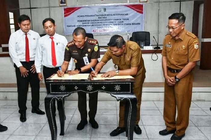 Pemkab Lotim dan Kejari Sinergi Perkuat Tata Kelola Hukum Pemerintahan. (Foto: Lombokini.com).

