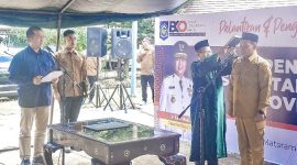 Gubernur NTB, H. Lalu Muhammad Iqbal Lantik H. Lalu Moh. Faozal sebagai Pj Sekda di UPTD Panti Jompo Tresna Werda, Mataram, Kamis 10 Juli 2025. (Foto: Lombokini.com).