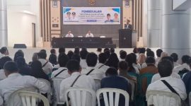 Pembekalan Tim Operasi Kejar (Opjar) Piutang Pajak PBB-P2 Tahun 2025 tingkat Kabupaten Lombok Timur, Rabu 2 Juli 2025. (Foto: Lombokini.com).