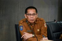 Wabup Lotim H. Moh. Edwin Hadiwijaya memimpin Sosialisasi SIMDA BMD Online di Kantor Bupati Lombok Timur, 22 Juli 2025. (Foto: Lombokini.com/Pemkab Lotim).