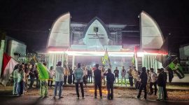 HMI Cabang Selong Gelar Aksi Solidaritas, Suarakan Keresahan Birokrasi dan Demokrasi. (Foto: Lombokini.com).