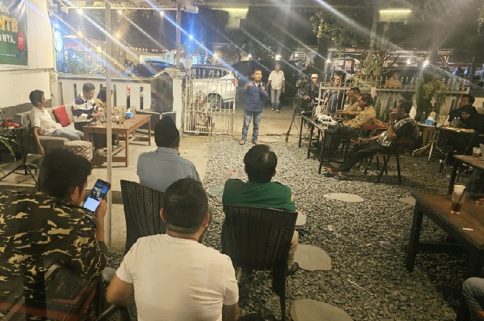GP Ansor NTB Gelar Diskusi Darurat Bongkar Kasus 'Dana Siluman' DPRD NTB. (Foto: Lombokini.com).