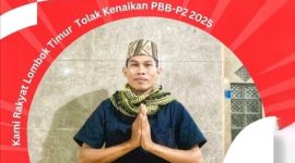 Ketua Karang Taruna Desa Jerowaru, Jumawardi. (Foto: Lombokini.com).
