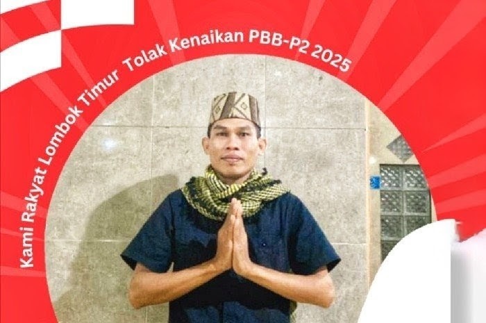 Ketua Karang Taruna Desa Jerowaru, Jumawardi. (Foto: Lombokini.com).