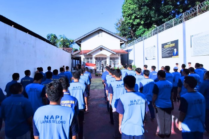Sebanyak 666 Warga Binaan Lapas Selong Terima Remisi HUT RI ke-80, Satu Langsung Bebas. (Foto: Lombokini.com).