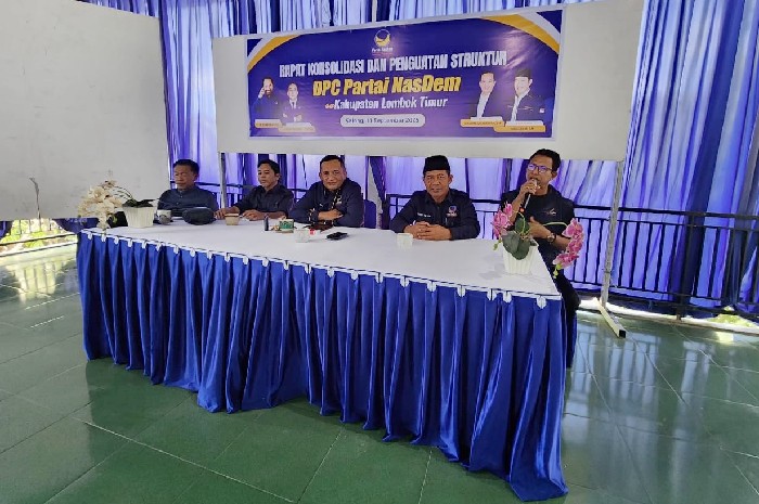 DPD NasDem Lombok Timur Perkuat Konsolidasi untuk Sambut Pemilu 2029. (Foto: Lombokini.com/Dok. Pribadi).