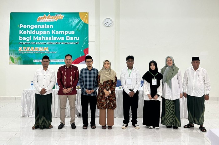 FK Universitas Hamzanwadi Resmi Gelar PKKMB Perdana, Wujudkan Semangat STERNUM. (Foto: Lombokini.com/Dok. Pribadi).
