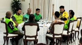 Asosiasi Ojol Tuding Pertemuan dengan Wapens Gibran Janggal dan Penuh Rekayasa. (Foto: Lombokini.com/Wapresri.go.id).
