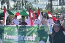 Lebih dari 30 Ribu Peserta Ramaikan Pawai Pertama Hultah Akbar NWDI Ke-90. (Foto: Lombokini.com).