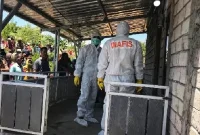Warga Dusun Temayang, Desa Batu Nampar Selatan, Jerowaru Gempar Temukan Mayat Jasen Usman Saputra, Selasa 23 September 2025. (Foto: Lombokini.com).