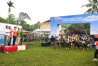 Wabup Lepas Ratusan Peserta Cross Country Jeruk Manis, Dukung Jadi Agenda Tahunan. (Foto: Lombokini.com).