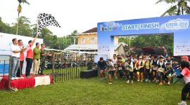 Wabup Lepas Ratusan Peserta Cross Country Jeruk Manis, Dukung Jadi Agenda Tahunan. (Foto: Lombokini.com).