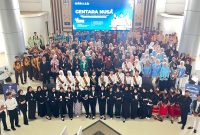 Densus 88 dan GenRe Lombok Timur Lantik Duta Muda Pencegah Intoleransi 2025. (Foto: Lombokini.com).